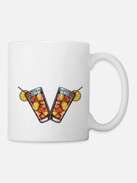 Limonade Getränk - Tasse - Weiß