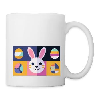 Osterhase No.12 - Tasse - Weiß - Rechts