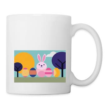 Osterhase No.07 - Tasse - Weiß - Rechts