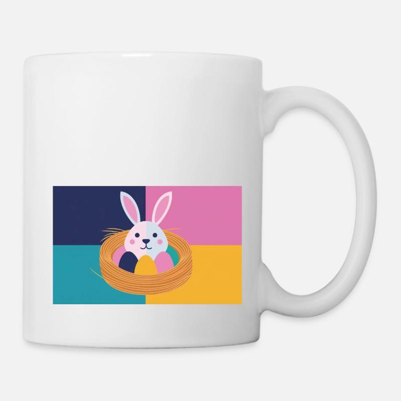 Osterhase No.05 - Tasse - Weiß