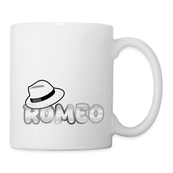 Romeo als Hut - Tasse - Weiß - Rechts