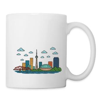 Toronto City, Canada - Mug - white - Right