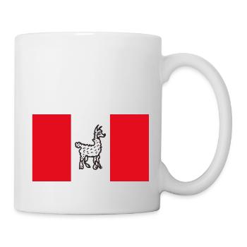 Peru funny - Mug - white - Right