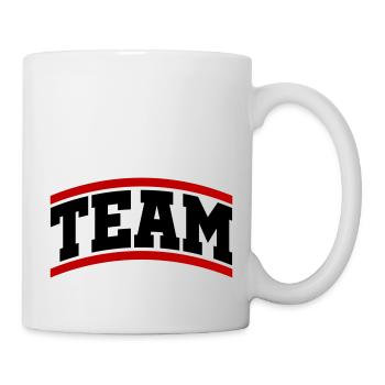 Team - Tasse - Weiß - Rechts