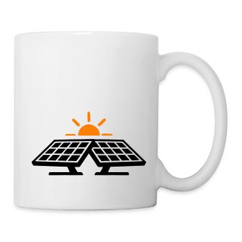Solar Power Icon - Mug - white - Right