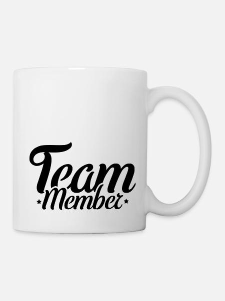 Team member - Tasse - Weiß