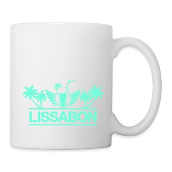 lissabon - Tasse - Weiß - Rechts