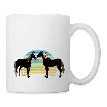 Horses - Mug - white - Right