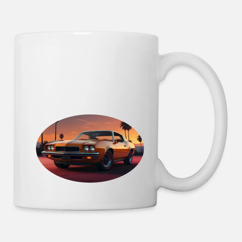 Muscle Car - Mug - white