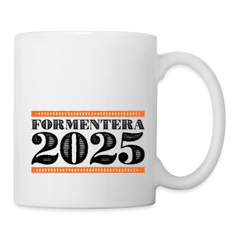 Formentera 2025 - Tasse - Weiß - Rechts