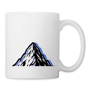 Mountains icon - Mug - white - Right