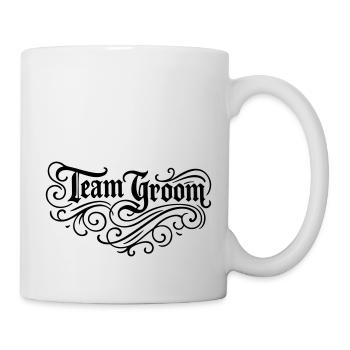 Team Groom - Tasse - Weiß - Rechts