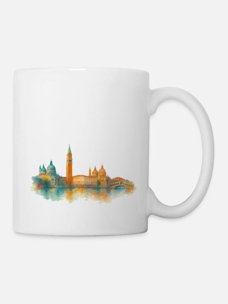 Venise (ville) - Mug blanc - blanc