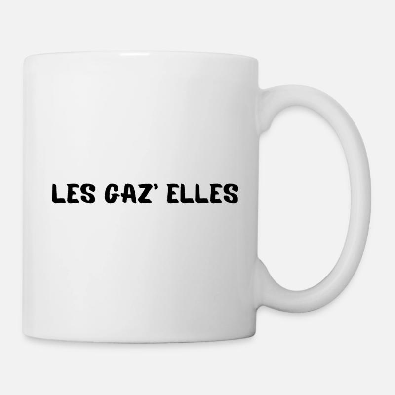Die Gaz'elles - Tasse - Weiß