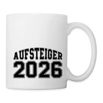 aufsteiger 2026 - Tasse - Weiß - Rechts