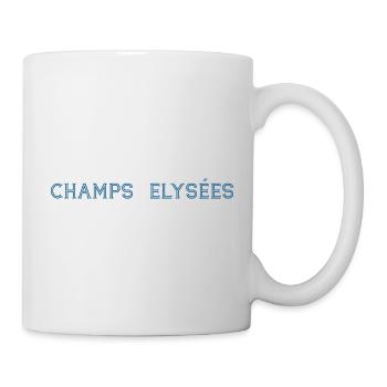 ChampsElysées - Tasse - Weiß - Rechts