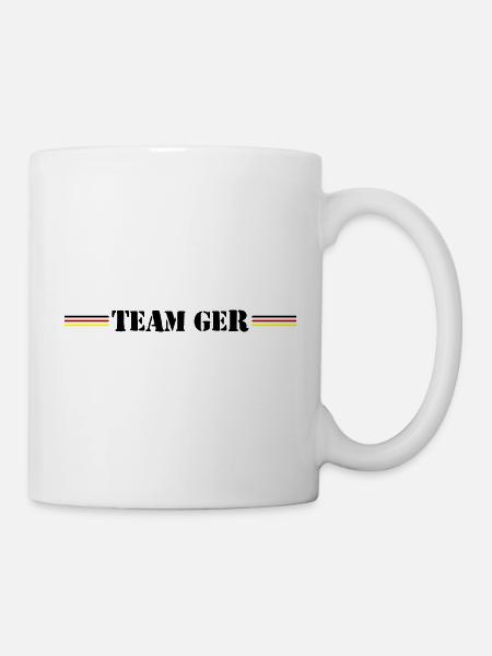 Team Germany Deutschland - Tasse - Weiß