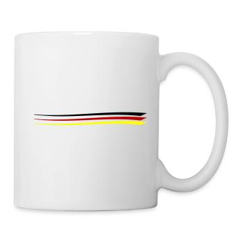 Germany Team Line Flag - Mug - white - Right