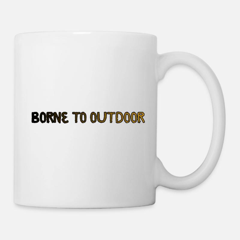 Wheel tracks - Mug - white