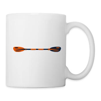 Double Paddle Kayak Canoe Sports - Mug - white - Right