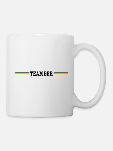 Team Germany - Tasse - Weiß