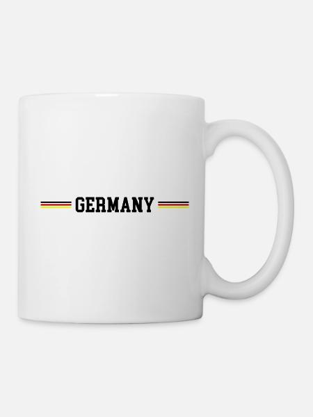 Germany Fahne - Tasse - Weiß