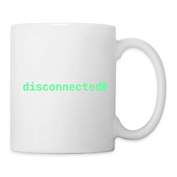 Se sentir déconnecté | Humeur du développeur - Mug blanc - blanc - Droite