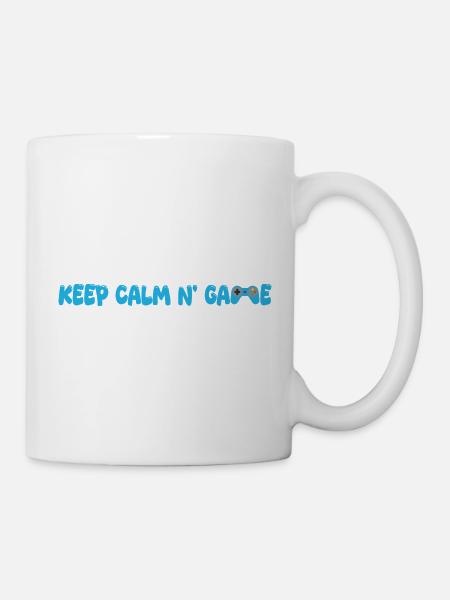 GAMER-Controller - Tasse - Weiß
