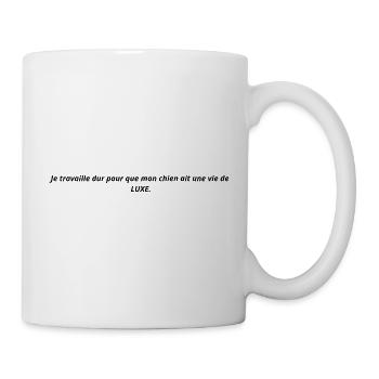 Humour Chien Cadeau - Mug blanc - blanc - Droite