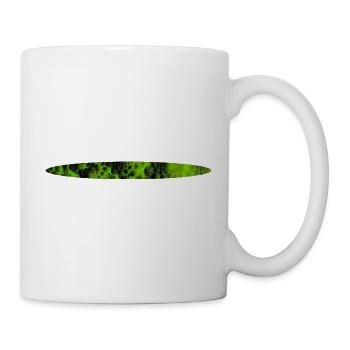 Dunkler Romanesco-Brokkoli - Tasse - Weiß - Rechts