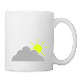 Lightly clouded - Tasse - Weiß - Rechts
