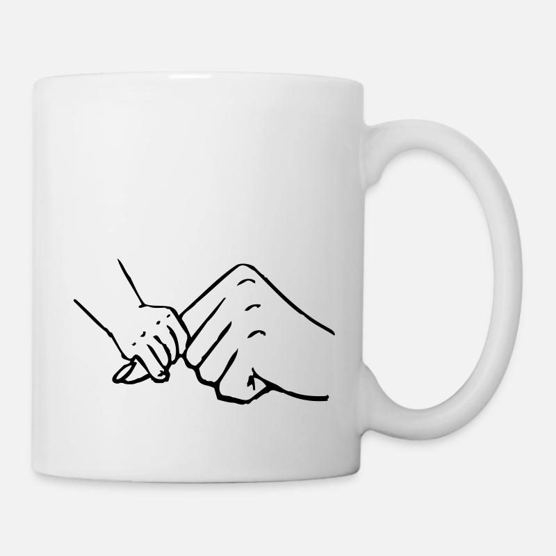 mutter baby - Tasse - Weiß