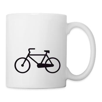Fahrrad,Zweirad,Rennrad,Student,Universität - Tasse - Weiß - Rechts