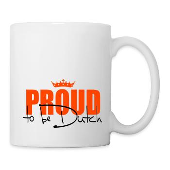 Proud to be Dutch - Tasse - Weiß - Rechts