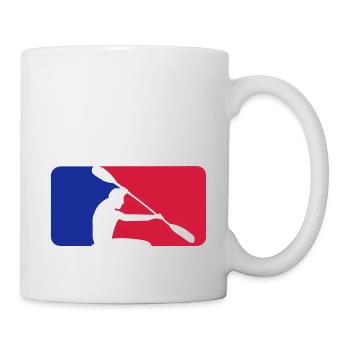Kanu mit Frame - Tasse - Weiß - Rechts