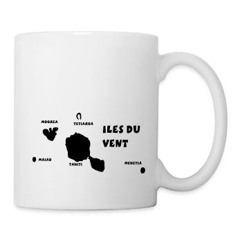 Polynesie Francaise - Mug blanc - blanc - Droite