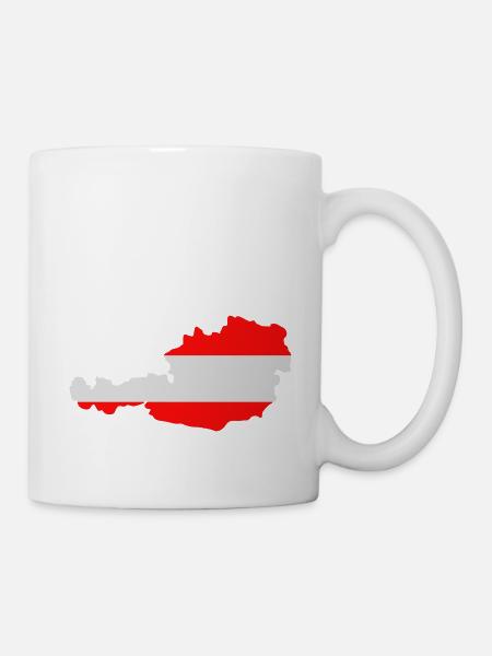 oesterreich - Tasse - Weiß