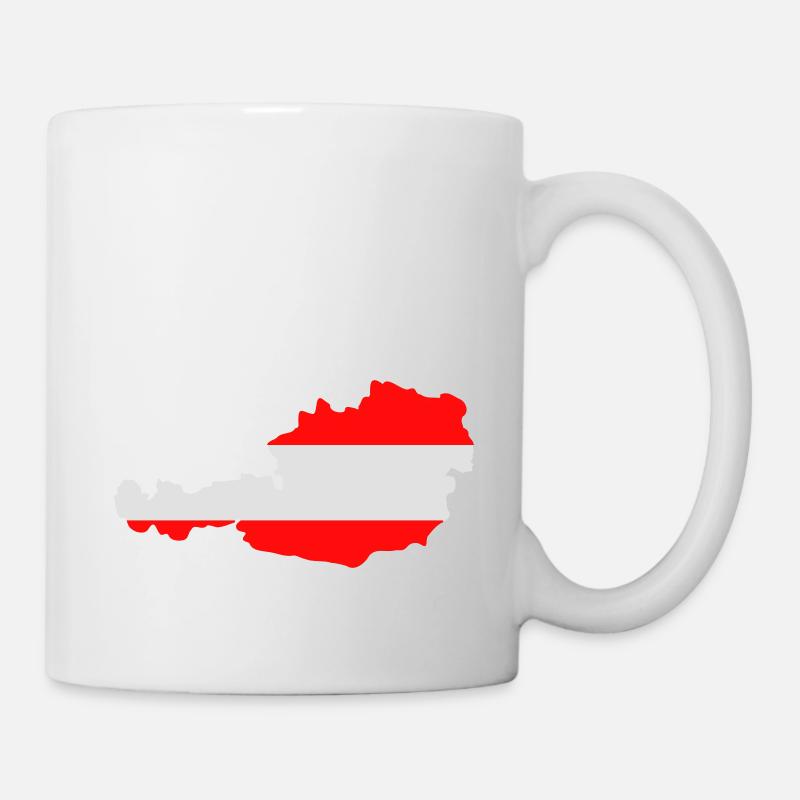 oesterreich - Tasse - Weiß