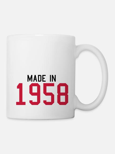 1958 - Tasse - Weiß