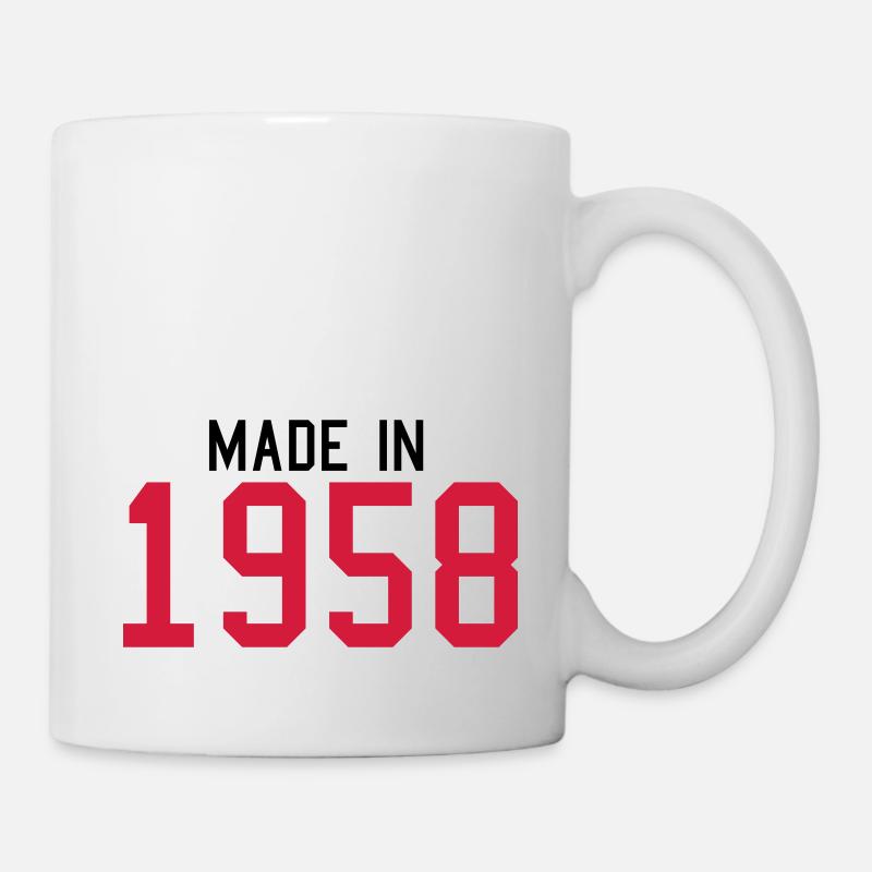 1958 - Tasse - Weiß