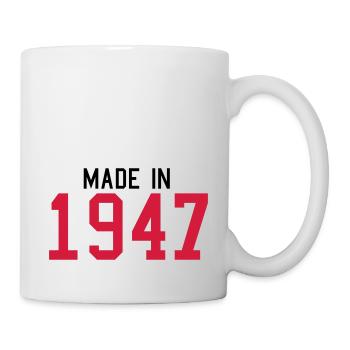 1947 - Tasse - Weiß - Rechts
