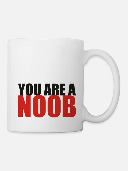 youareanoob - Mug - white