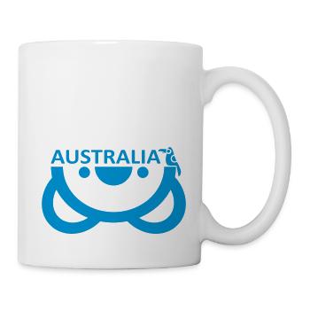 Australia - Tasse - Weiß - Rechts