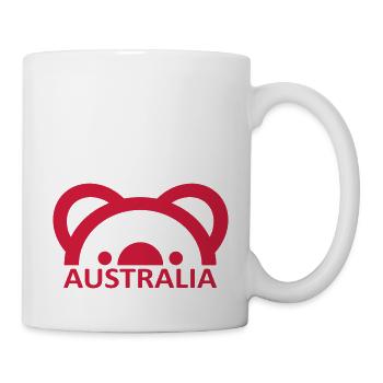 Australia - Tasse - Weiß - Rechts