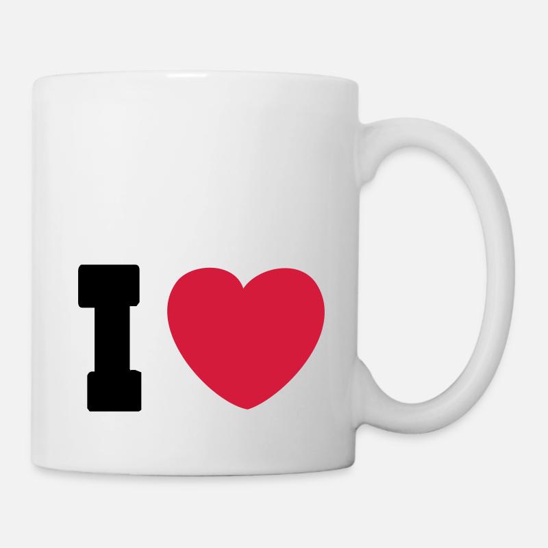 2009 08 23 ilove 78skate 2c - Mug blanc - blanc