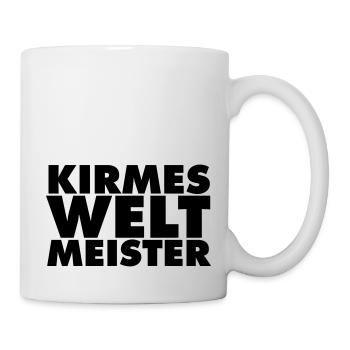 kirmes-welt-meister - Tasse - Weiß - Rechts