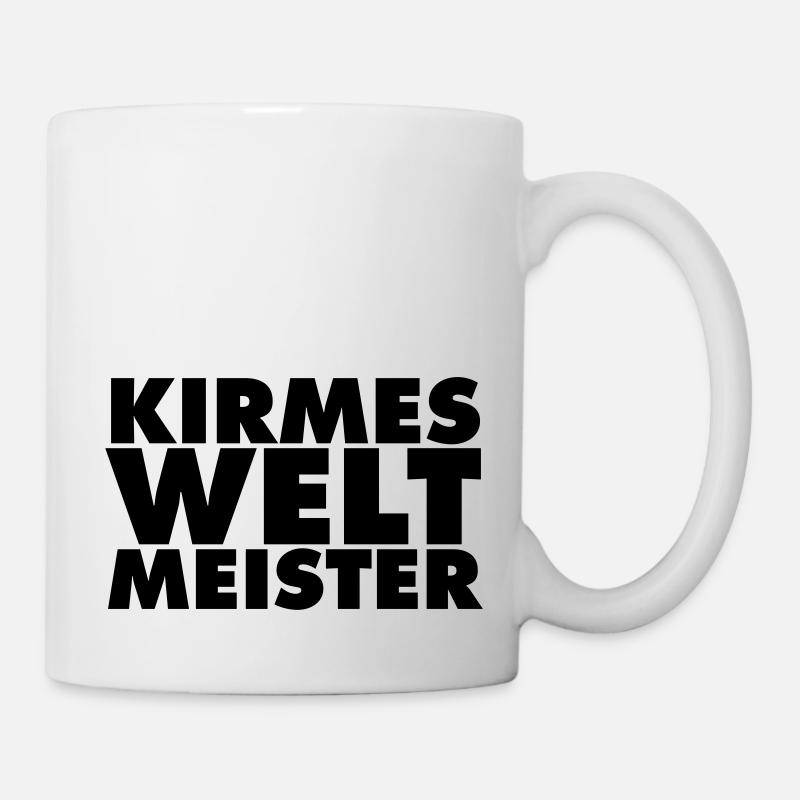 kirmes-welt-meister - Tasse - Weiß