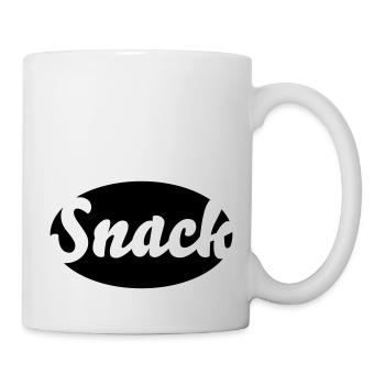 Snack - Mug blanc - blanc - Droite