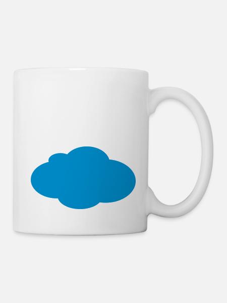 Wolke - Tasse - Weiß
