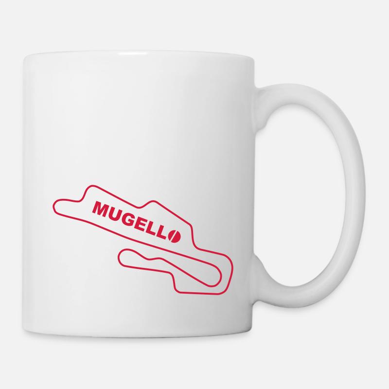 Race Mugello - Tasse - Weiß
